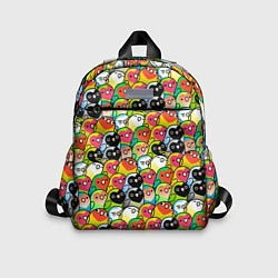 Детский рюкзак Папуги, цвет: 3D-принт