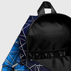 Детский рюкзак Треугольники, цвет: 3D-принт — фото 2