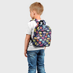 Детский рюкзак Макарун, цвет: 3D-принт — фото 2