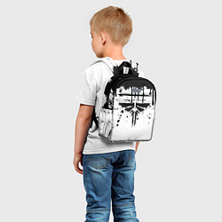 Детский рюкзак The last of us подтеки, цвет: 3D-принт — фото 2