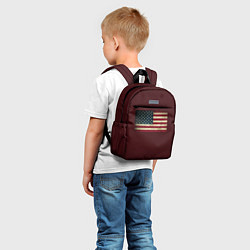 Детский рюкзак USA флаг, цвет: 3D-принт — фото 2