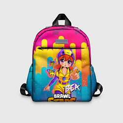Детский рюкзак Bea Brawl stars Беа anime, цвет: 3D-принт