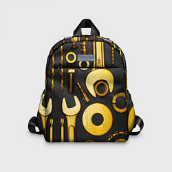 Детский рюкзак КЛЮЧ ГАЙКА, цвет: 3D-принт