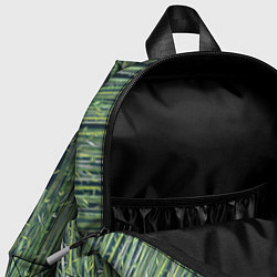 Детский рюкзак Зеленый бамбук, цвет: 3D-принт — фото 2