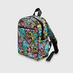 Детский рюкзак Зомби Паттерн, цвет: 3D-принт — фото 2