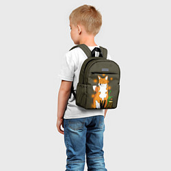 Детский рюкзак Лиса в лесу, цвет: 3D-принт — фото 2