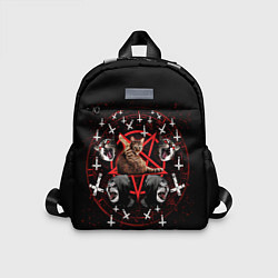 Детский рюкзак Satanic Cat, цвет: 3D-принт