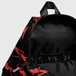 Детский рюкзак Cyberpunk2077 red samurai, цвет: 3D-принт — фото 2