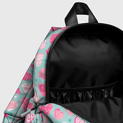 Детский рюкзак Сердечки в разных стилях, цвет: 3D-принт — фото 2