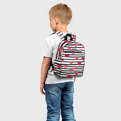 Детский рюкзак Hearts Pattern, цвет: 3D-принт — фото 2