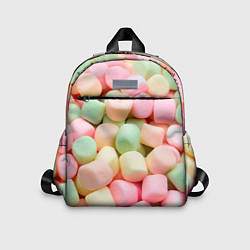Детский рюкзак Маршмэлов зефирки нежные, цвет: 3D-принт