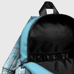 Детский рюкзак Волны, цвет: 3D-принт — фото 2