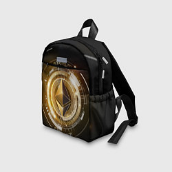 Детский рюкзак ETHEREUM ЭФИРИУМ, цвет: 3D-принт — фото 2