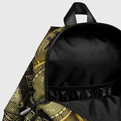 Детский рюкзак БИТКОИНЫ МОНЕТЫ, цвет: 3D-принт — фото 2