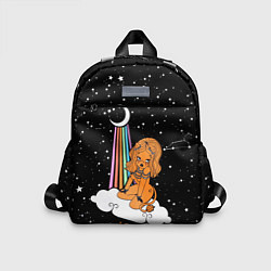 Детский рюкзак Львица Знак Зодиака Лев, цвет: 3D-принт