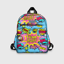 Детский рюкзак Year baby Pop art print, цвет: 3D-принт
