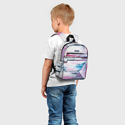 Детский рюкзак Цветные мелки, цвет: 3D-принт — фото 2