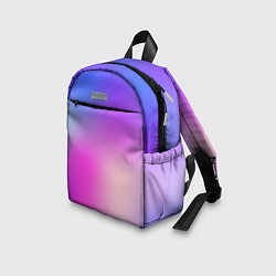 Детский рюкзак Неоновая голографиия, цвет: 3D-принт — фото 2
