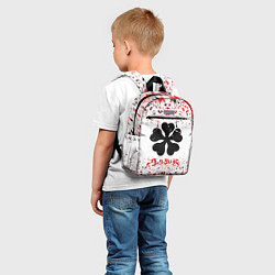 Детский рюкзак Черный клевер - anime, цвет: 3D-принт — фото 2