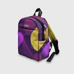 Детский рюкзак ГЕОМЕТРИЧЕСКИЕ ЛИНИИ, цвет: 3D-принт — фото 2