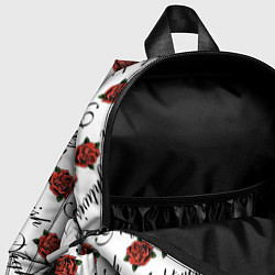 Детский рюкзак Nightwish Roses Найтвиш Z, цвет: 3D-принт — фото 2