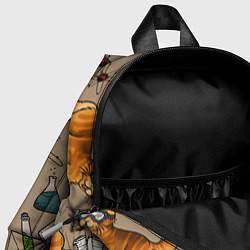 Детский рюкзак Котики и колбы, цвет: 3D-принт — фото 2