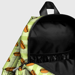Детский рюкзак Хотдог, цвет: 3D-принт — фото 2