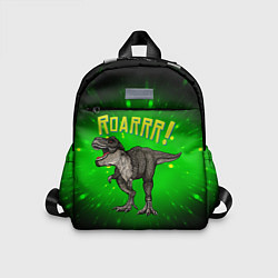 Детский рюкзак Roarrr! Динозавр T-rex, цвет: 3D-принт
