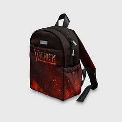 Детский рюкзак Valheim огненный лого, цвет: 3D-принт — фото 2