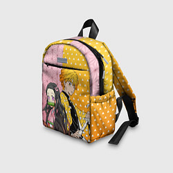 Детский рюкзак ЗЕНИЦУ И НЕЗУКА КЛИНОК, цвет: 3D-принт — фото 2