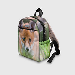 Детский рюкзак Лисенок в засаде, цвет: 3D-принт — фото 2