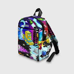 Детский рюкзак Geometry Dash: Art, цвет: 3D-принт — фото 2