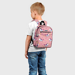 Детский рюкзак Единороги Звёздочки, цвет: 3D-принт — фото 2