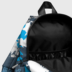 Детский рюкзак Камуфляж ледяной, цвет: 3D-принт — фото 2