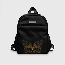 Детский рюкзак Золотая сова, цвет: 3D-принт