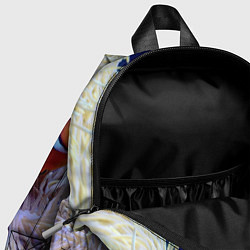 Детский рюкзак Клоуны в актинии, цвет: 3D-принт — фото 2