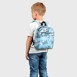 Детский рюкзак Акулы паттерн, цвет: 3D-принт — фото 2