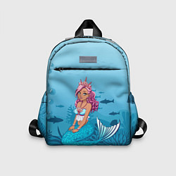 Детский рюкзак Mermaid Русалка Русалочка, цвет: 3D-принт