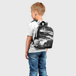 Детский рюкзак ТУМАННЫЙ ЛЕС МРАЧНЫЙ ЛЕС, цвет: 3D-принт — фото 2