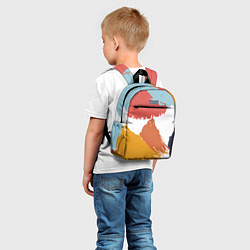 Детский рюкзак Цветные пятна, мазки кистью, цвет: 3D-принт — фото 2