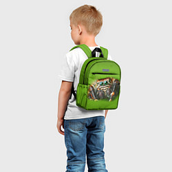 Детский рюкзак ПАУК ВБЛИЗИ, цвет: 3D-принт — фото 2