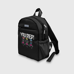 Детский рюкзак You Died, цвет: 3D-принт — фото 2