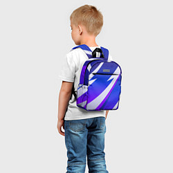 Детский рюкзак SPORT STYLE BLUE, цвет: 3D-принт — фото 2