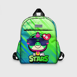 Детский рюкзак Плохиш Базз Buzz Brawl Stars, цвет: 3D-принт