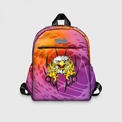 Детский рюкзак Орел с узором, цвет: 3D-принт