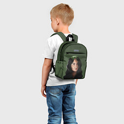Детский рюкзак BILLIE EILISH БИЛЛИ АЙЛИШ Z, цвет: 3D-принт — фото 2