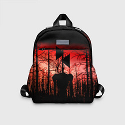 Детский рюкзак Сиреноголовый Кровавый Лес, цвет: 3D-принт