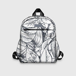 Детский рюкзак Тропические листья, цвет: 3D-принт