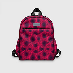 Детский рюкзак Красные маки, цвет: 3D-принт