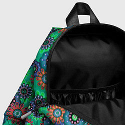 Детский рюкзак Ретро цветочный узор, цвет: 3D-принт — фото 2